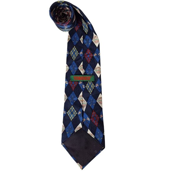 Tabasco Hot Sauce Golf Flags Silk Necktie - Picture 5 of 8